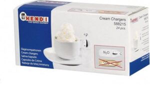 Täitebaloonid vahukoorepihustile 50tk karbis